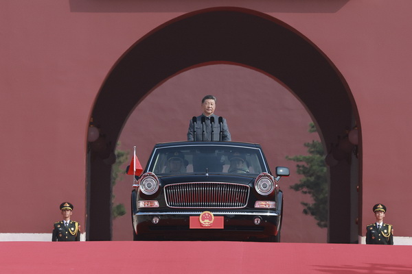 纪念中国人民抗日战争暨世界反法西斯战争胜利80周年大会在京隆重举行 习近平发表重要讲话并检阅受阅部队