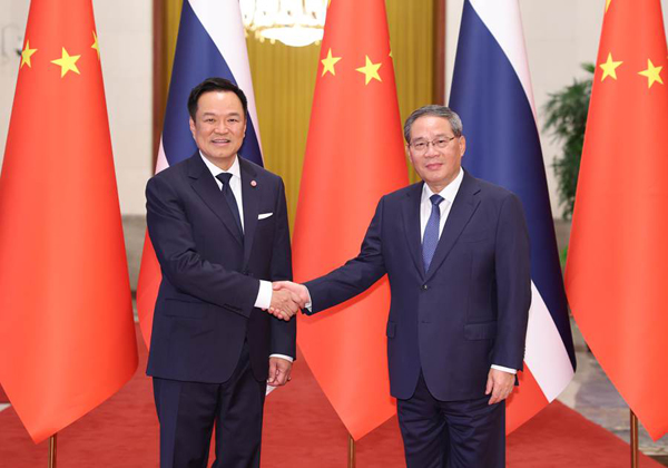李强同泰国总理阿努廷会谈相关图片